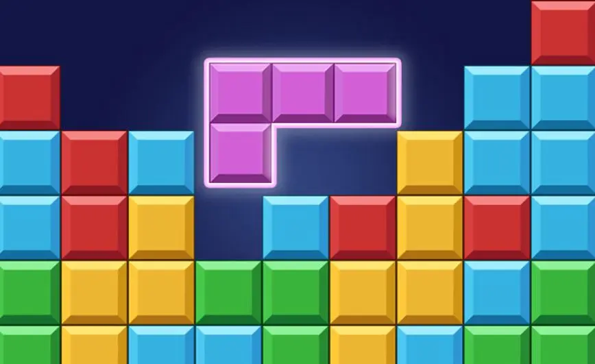 Block Blast Mod APK puzzle interface showing high score gameplay screen