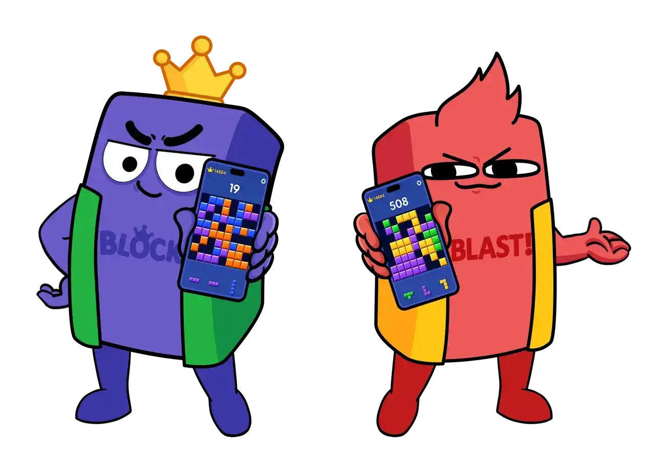 Block Blast APK Characters